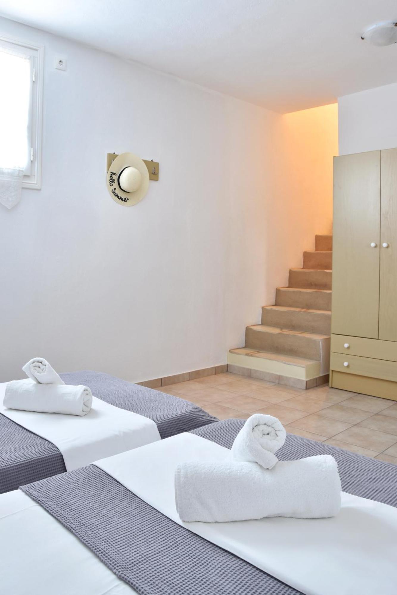 Captain Apartments Paros ナウサ 部屋 写真